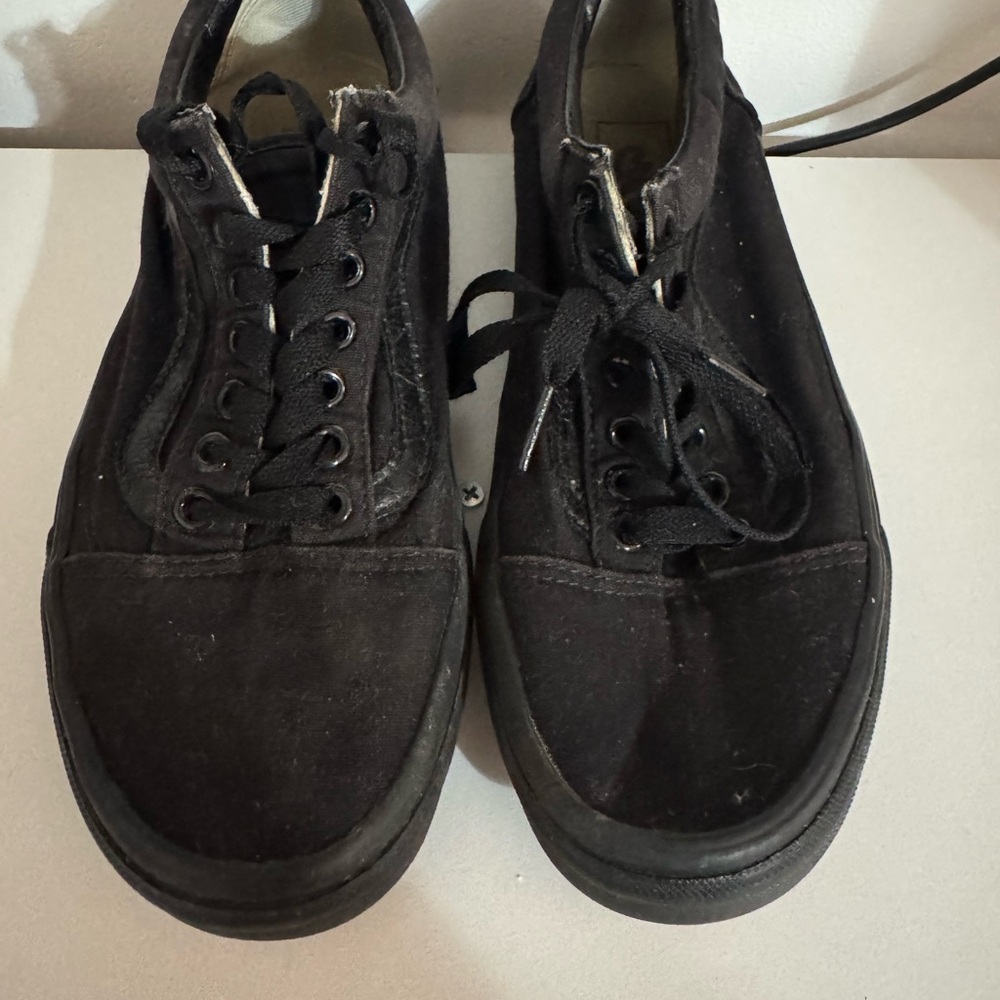 Vans Black Athletic Shoes